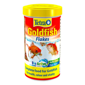 tetra goldfish flakes