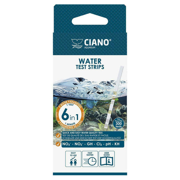 Ciano Water Test Strips (6 in 1 - 50 strips)